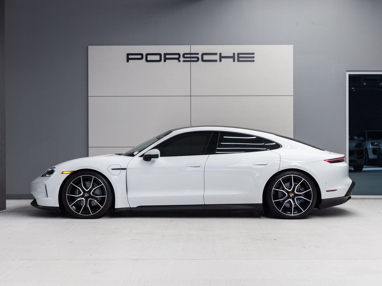 Certified 2025 Porsche Taycan Base with VIN WP0AA2Y15SSA09846 for sale in Sugar Land, TX