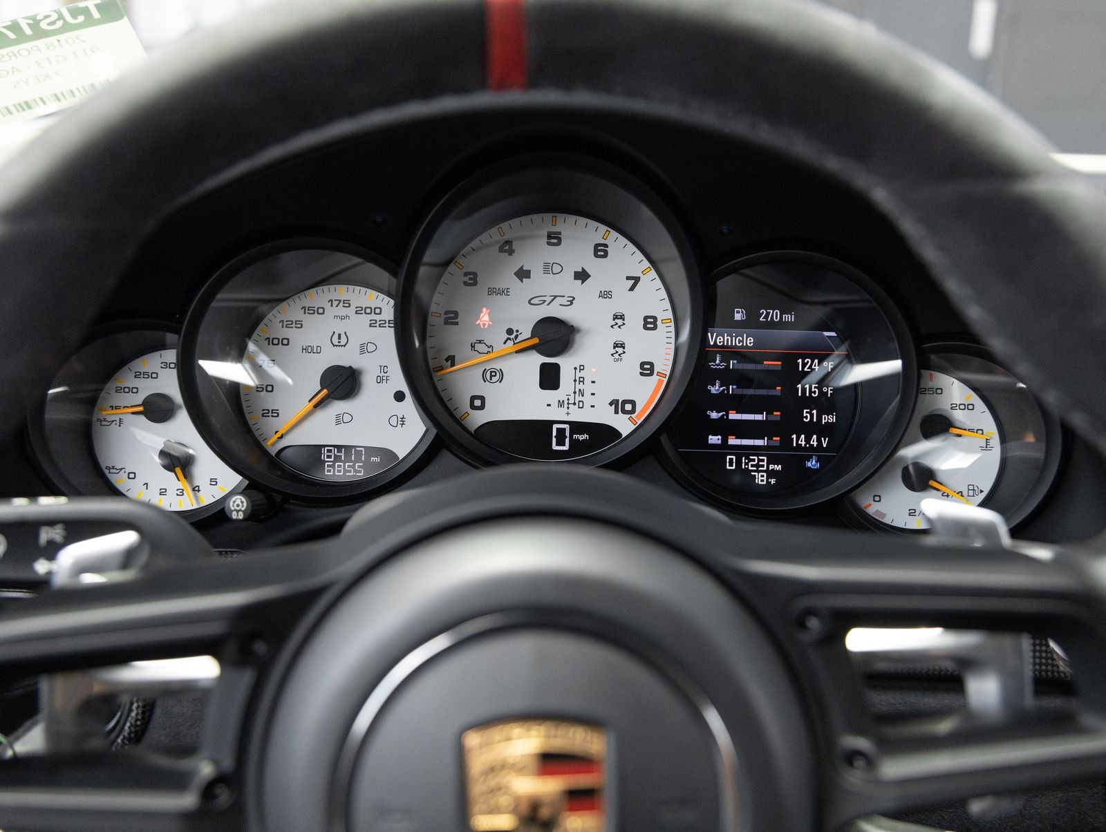 2018 Porsche 911 GT3
