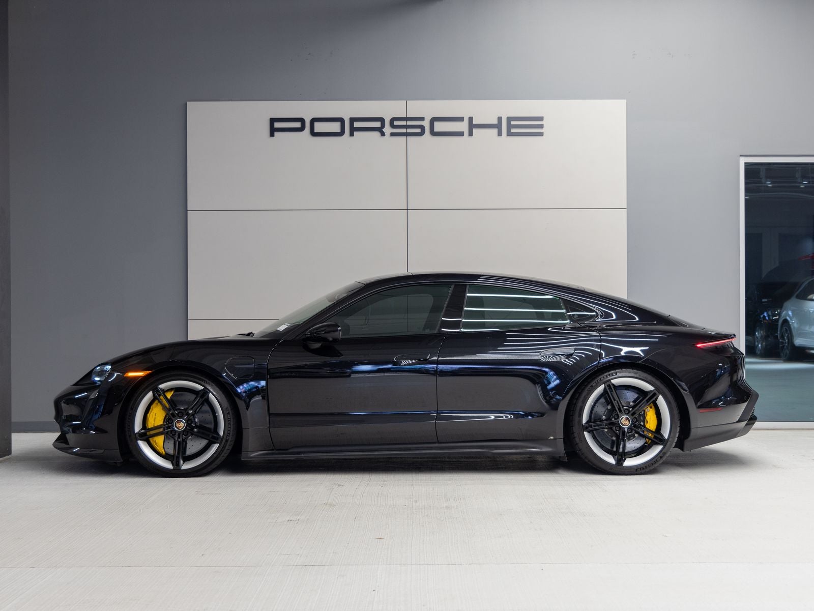Certified 2021 Porsche Taycan Turbo S with VIN WP0AC2Y1XMSA62667 for sale in Sugar Land, TX