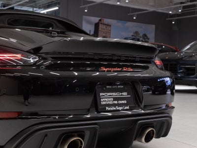 2025 Porsche 718 Spyder RS