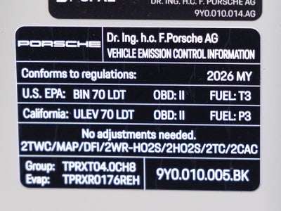 2026 Porsche Cayenne E-Hybrid Coupe Turbo E-Hybrid