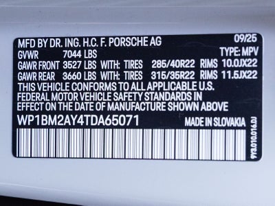 2026 Porsche Cayenne E-Hybrid Coupe Turbo E-Hybrid