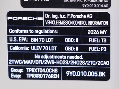 2026 Porsche Cayenne Turbo E-Hybrid Coupe