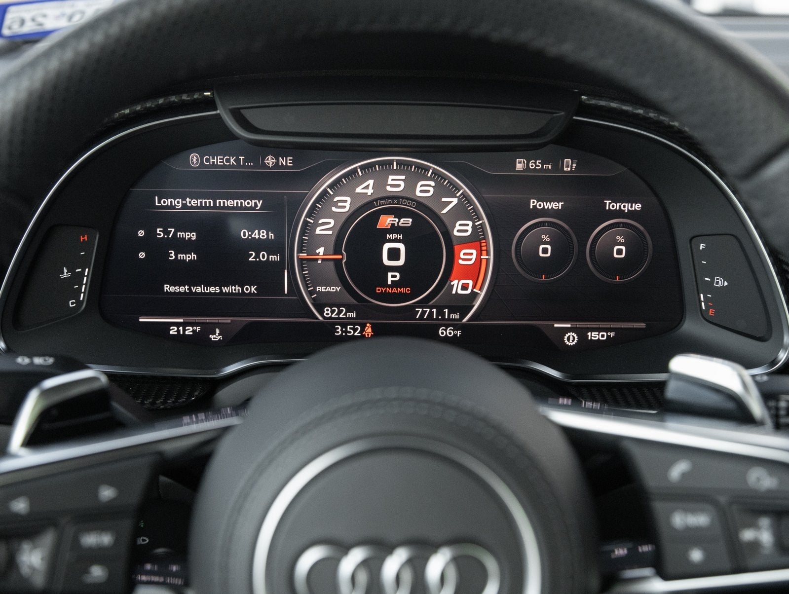 2020 Audi R8 V10 performance