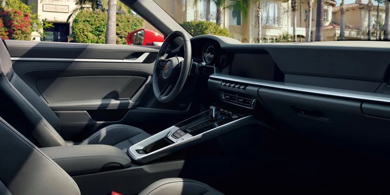 2023 Porsche 911 Dakar interior and technology Sugar Land TX