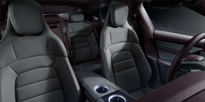  2023 Porsche Taycan Back View in Sugar Land TX