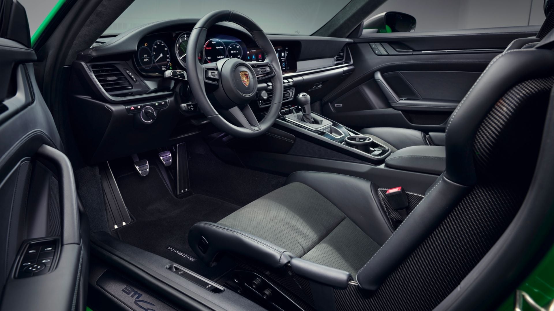 2023 Porsche 911 Dakar interior and technology Sugar Land TX