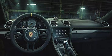 Porsche Cayman GT4 technology Sugar Land TX