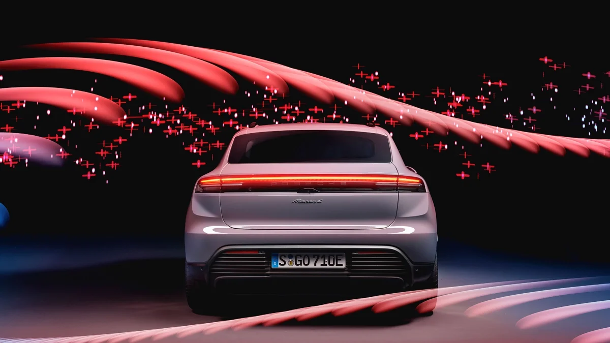 2024 Macan EV digital rear Sugarland TX