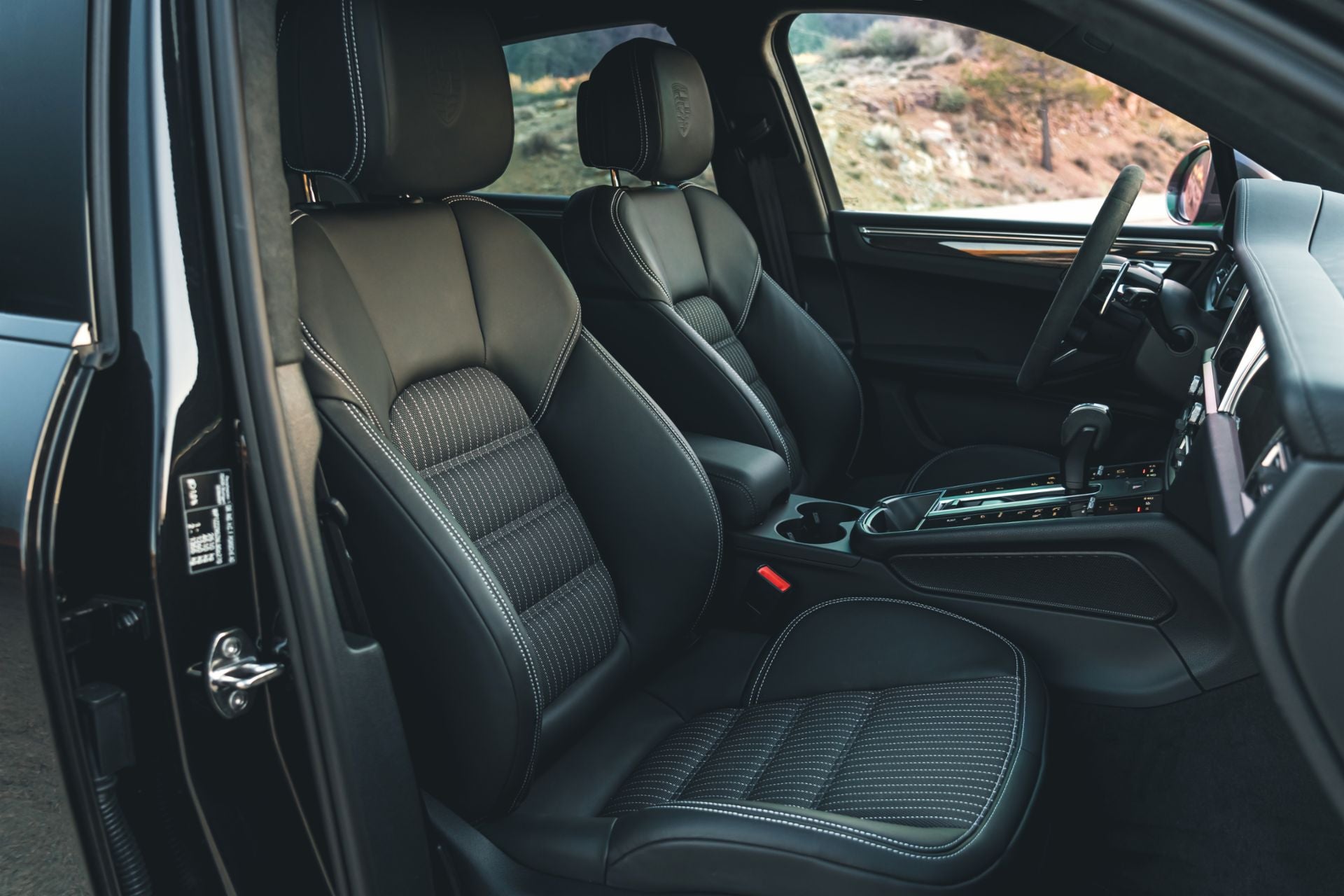 Porsche Sugar Land 2024 Macan T side view