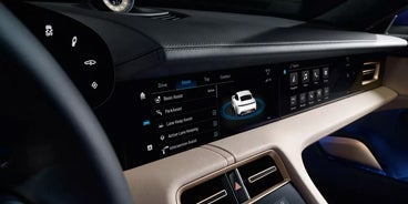 Porsche Taycan Display Apple Music Sugar Land TX